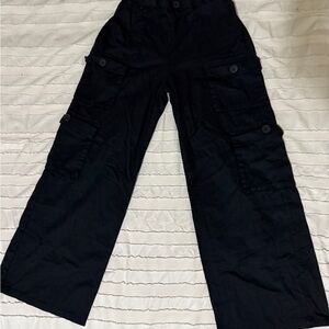 Black Cargo Pants
